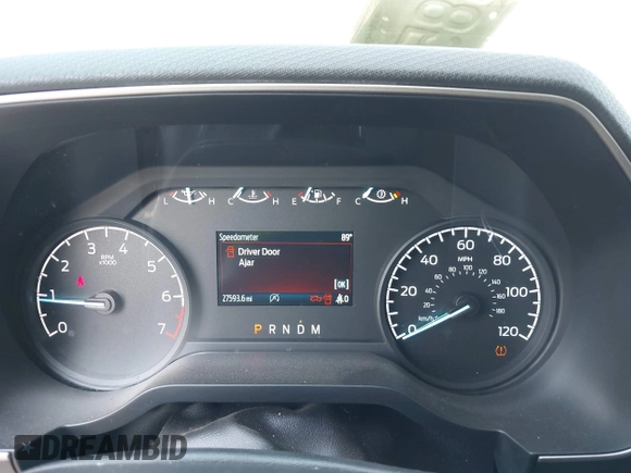 2021 Ford F-150 XL with VIN 1FTEW1CP6MFA09100, listed as a IAAI auction lot 42729047 with 27,593 mi miles and . Bid and sale history available at DreamBid. Image 7.