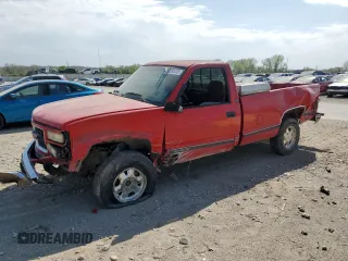 1995 GMC Sierra 1500 with VIN 1GTEK14K9SZ514333, listed as a Copart auction lot 53350415 with 125,896 mi miles and Salvage Title. Bid and sale history available at DreamBid. Image 1.
