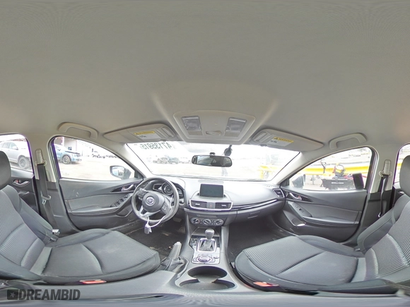 2016 Mazda Mazda3 i Sport with VIN JM1BM1U75G1303533, listed as a Copart auction lot 47135915 with 150,376 mi miles and Salvage Title. Bid and sale history available at carsss.com. Image 12.