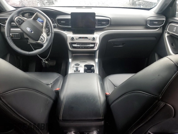 2021 Ford Explorer XLT with VIN 1FMSK7DH3MGB39284, listed as a Copart auction lot 51348135 with 54,512 mi miles and Salvage Title. Bid and sale history available at carsss.com. Image 8.
