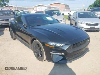 2020 Ford Mustang EcoBoost with VIN 1FA6P8TH0L5188201, listed as a IAAI auction lot 42594719 with 38,370 mi miles and . Bid and sale history available at DreamBid. Image 1.