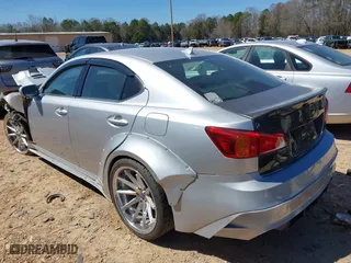 2010 Lexus IS 350 with VIN JTHBE5C28A5024781, listed as a IAAI auction lot 41855466 with 1 mi miles. Bid and sale history available at carsss.com. Image 3.