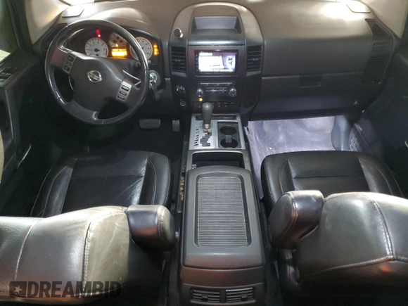 2011 Nissan Titan SL with VIN 1N6AA0EC3BN313227, listed as a Copart auction lot 42857425 with 180,084 mi miles and Salvage Title. Bid and sale history available at carsss.com. Image 8.