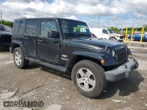 2007 Jeep Wrangler Unlimited Sahara with VIN 1J4GA59197L121262, listed as a Copart auction lot 61551685 with 233,309 mi miles and Clean title. Bid and sale history available at DreamBid. Image 4.