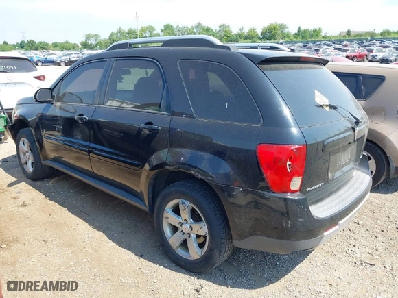2007 Pontiac Torrent with VIN 2CKDL73F376020724, listed as a IAAI auction lot 39703254 with 154813 miles. Bid and sale history available at carsss.com. Image 3.