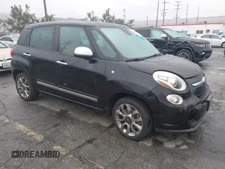 2014 FIAT 500L Lounge with VIN ZFBCFACH6EZ004255, listed as a IAAI auction lot 41529090 with 107,603 mi miles and . Bid and sale history available at DreamBid. Image 1.