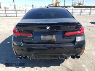 2023 BMW 5 Series M550i xDrive with VIN WBA13BK03PCM44838, listed as a Copart auction lot 68434874 with 17,798 mi miles and Salvage title. Bid and sale history available at DreamBid. Image 6.