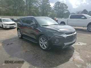 2019 Chevrolet Blazer Premier with VIN 3GNKBFRS1KS605089, listed as a Copart auction lot 44429355 with 28,665 mi miles and Salvage title. Bid and sale history available at DreamBid. Image 14.