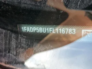 2015 Ford C-Max SEL z VIN 1FADP5BU1FL116783, wystawiony jako Copart lot #53937755 z przebiegiem Nie podano mil oraz Szkody całkowita. Historia ofert i sprzedaży dostępna na DreamBid. Obrazek 14.