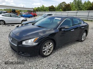 2010 Nissan Maxima SV with VIN 1N4AA5AP2AC860272, listed as a Copart auction lot 61122375 with 105,972 mi miles and Salvage title. Bid and sale history available at DreamBid. Image 1.
