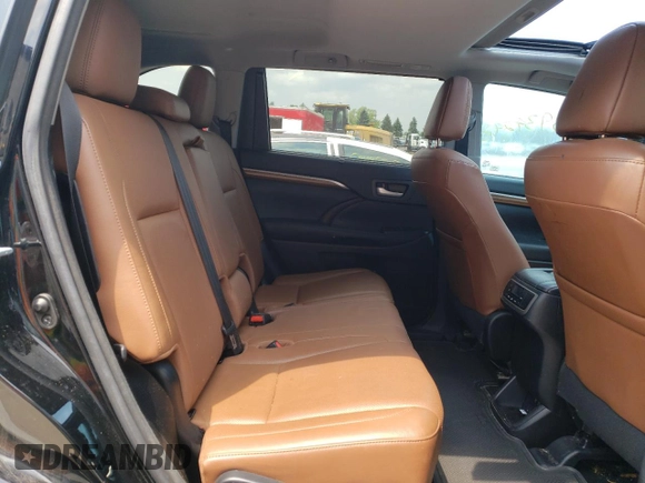 2017 Toyota Highlander Limited with VIN 5TDDZRFH1HS417662, listed as a Copart auction lot 59342485 with 97,800 mi miles and Salvage title. Bid and sale history available at DreamBid. Image 11.