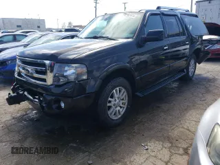 2013 Ford Expedition EL Limited with VIN 1FMJK2A51DEF16876, listed as a Copart auction lot 52362974 with 75,744 mi miles and Non Repairable. Bid and sale history available at carsss.com. Image 1.