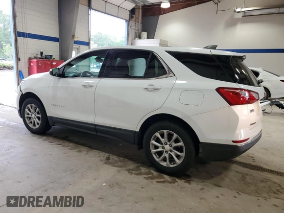 2018 Chevrolet Equinox LT z VIN 3GNAXSEV0JS593635, wystawiony jako Copart lot #59018125 z przebiegiem 72 772 mil mil oraz Szkoda całkowita • Salvage title. Historia ofert i sprzedaży dostępna na DreamBid. Obrazek 2.