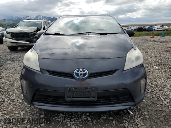 2012 Toyota Prius One with VIN JTDKN3DU7C1599793, listed as a Copart auction lot 57338805 with Not Provided miles and Clean Title. Bid and sale history available at DreamBid. Image 6.