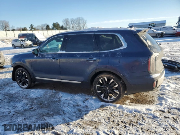2024 Kia Telluride SX Prestige with VIN 5XYP5DGC6RG483038, listed as a Copart auction lot 87688885 with 16,260 mi miles and Salvage title. Bid and sale history available at DreamBid. Image 2.