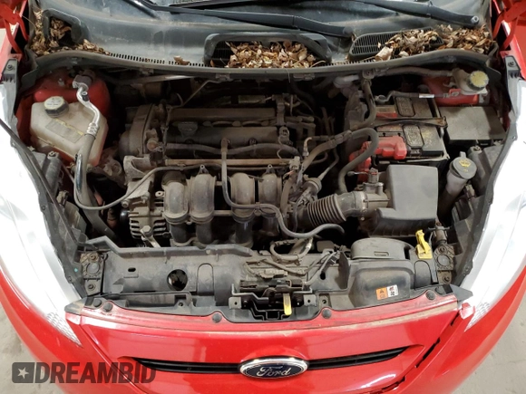 2013 Ford Fiesta SE with VIN 3FADP4EJ1DM103541, listed as a Copart auction lot 52542505 with 110,767 mi miles and Clean Title. Bid and sale history available at DreamBid. Image 12.