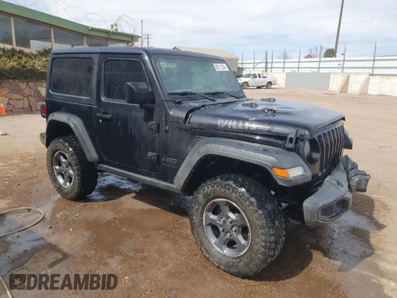 2021 Jeep Wrangler Sport S with VIN 1C4HJXAG0MW757004, listed as a Copart auction lot 86211284 with 51,050 mi miles and Salvage Title. Bid and sale history available at DreamBid. Image 4.