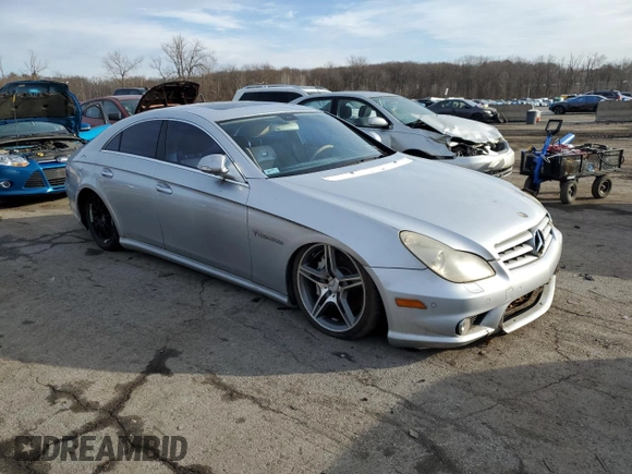 2006 Mercedes-Benz CLS-Class AMG with VIN WDDDJ76X86A036992, listed as a Copart auction lot 81669644 with 0 mi miles and Clean Title. Bid and sale history available at carsss.com. Image 4.