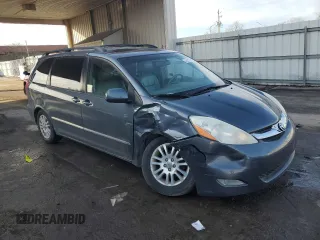 2008 Toyota Sienna XLE with VIN 5TDZK22C48S111583, listed as a Copart auction lot 46675375 with 211,383 mi miles and Salvage Title. Bid and sale history available at carsss.com. Image 4.