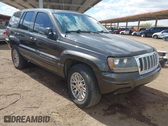 2004 Jeep Grand Cherokee Limited with VIN 1J8GX58NX4C422930, listed as a IAAI auction lot 41935711 with 223,844 mi miles and . Bid and sale history available at DreamBid. Image 1.
