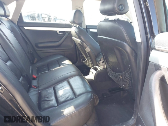 2008 Audi A4 2.0T with VIN WAUAF78E58A154637, listed as a IAAI auction lot 41750930 with Not provided miles and . Bid and sale history available at DreamBid. Image 8.