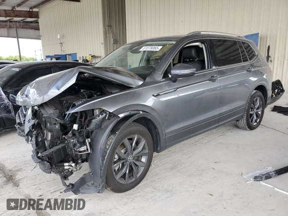 2022 Volkswagen Tiguan SE с VIN 3VV2B7AX4NM056763, выставлен на аукционе Copart как лот 61078065 с пробегом Не указан миль и На запчасти • Non repairable. История ставок и продаж доступна на DreamBid. Изображение 1.
