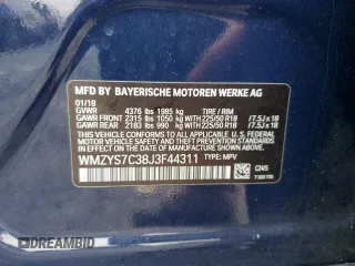 2018 MINI Countryman Cooper with VIN WMZYS7C38J3F44311, listed as a Copart auction lot 86426994 with 79,452 mi miles and Salvage title. Bid and sale history available at DreamBid. Image 14.