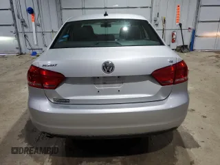 2013 Volkswagen Passat SE w/Sunroof with VIN 1VWBP7A38DC010542, listed as a Copart auction lot 46827375 with 82,160 mi miles and Salvage Title. Bid and sale history available at carsss.com. Image 6.