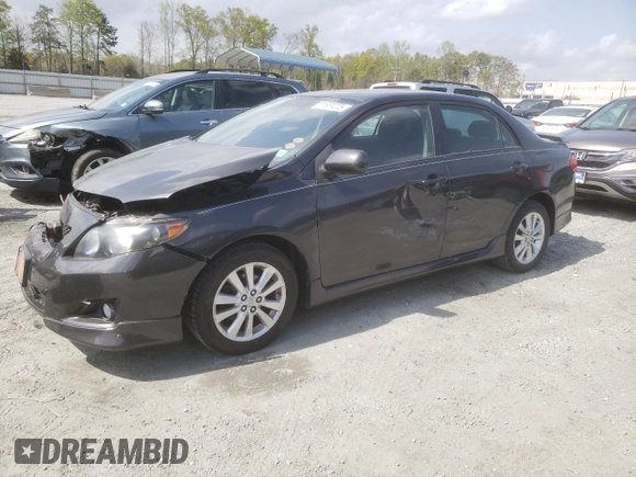 2010 Toyota Corolla with VIN 2T1BU4EE0AC529240, listed as a Copart auction lot 51859225 with 147,037 mi miles and Salvage Title. Bid and sale history available at carsss.com. Image 1.