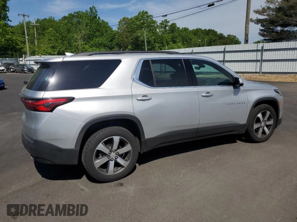 2022 Chevrolet Traverse LT с VIN 1GNERHKW4NJ127564, выставлен на аукционе Copart как лот 56551105 с пробегом 125 404 миль миль и Чистый • Clean title. История ставок и продаж доступна на DreamBid. Изображение 3.