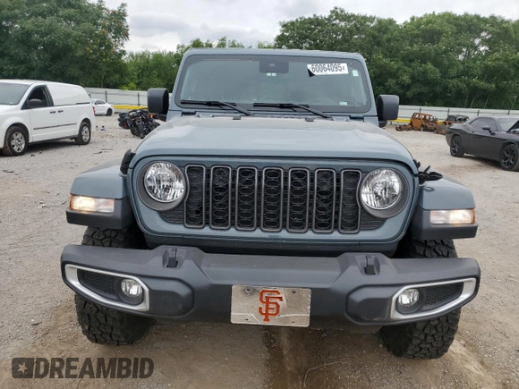 2024 Jeep Gladiator Sport S with VIN 1C6HJTAG2RL125730, listed as a Copart auction lot 60064095 with 10,173 mi miles and Salvage title. Bid and sale history available at DreamBid. Image 5.