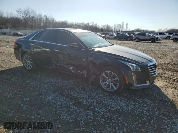 2019 Cadillac CTS Luxury RWD with VIN 1G6AR5SX5K0119556, listed as a Copart auction lot 41816255 with 106,178 mi miles and Salvage Title. Bid and sale history available at DreamBid. Image 4.