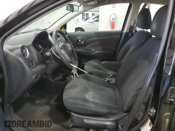 2015 Nissan Versa S Plus with VIN 3N1CN7AP7FL865596, listed as a Copart auction lot 52337845 with 115,048 mi miles and Salvage Title. Bid and sale history available at carsss.com. Image 7.