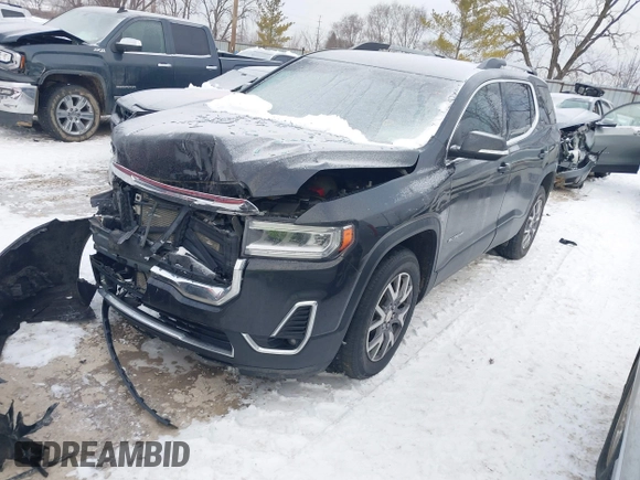 2020 GMC Acadia SLT with VIN 1GKKNULS6LZ136667, listed as a IAAI auction lot 41263992 with 81,034 mi miles and . Bid and sale history available at DreamBid. Image 17.