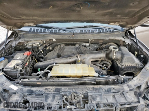 2018 Ford Expedition XLT with VIN 1FMJU1HT8JEA70326, listed as a Copart auction lot 57042785 with 123,249 mi miles and Salvage title. Bid and sale history available at DreamBid. Image 12.