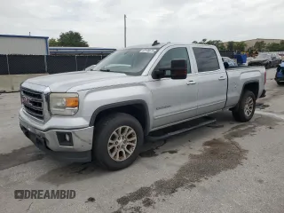 2015 GMC Sierra 1500 SLE with VIN 3GTU1UEC5FG224619, listed as a Copart auction lot 63146675 with 244,567 mi miles and Clean title. Bid and sale history available at DreamBid. Image 1.