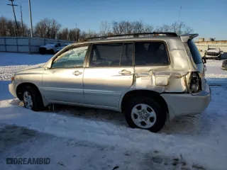 2007 Toyota Highlander with VIN JTEHD21A270048597, listed as a Copart auction lot 87587725 with 97,815 mi miles and Salvage Title. Bid and sale history available at carsss.com. Image 2.