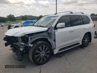 2019 Lexus LX 570 with VIN JTJHY7AX6K4287756, listed as a Copart auction lot 60920415 with 69,443 mi miles and Salvage title. Bid and sale history available at DreamBid. Image 1.