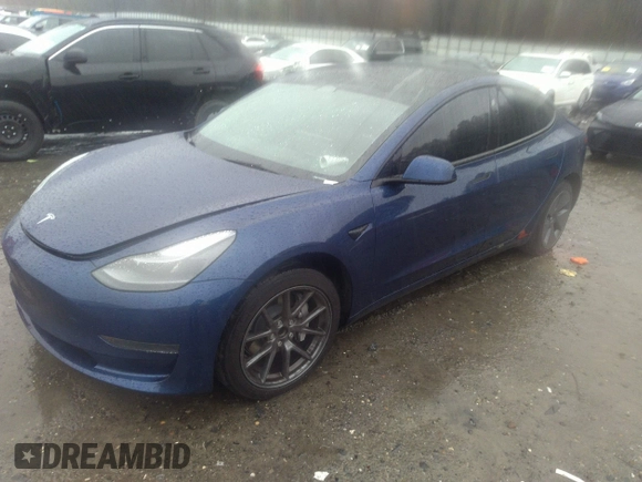 2023 Tesla Model 3 z VIN 5YJ3E1EA4PF576045, wystawiony jako IAAI lot #41565981 z przebiegiem Nie podano mil oraz . Historia ofert i sprzedaży dostępna na DreamBid. Obrazek 2.
