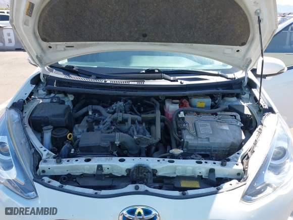 2015 Toyota Prius c One with VIN JTDKDTB37F1089798, listed as a IAAI auction lot 41838827 with 137,655 mi miles. Bid and sale history available at carsss.com. Image 10.