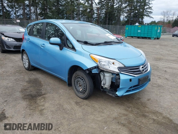 2014 Nissan Note SV with VIN 3N1CE2CP5EL365581, listed as a IAAI auction lot 41831047 with 53,660 mi miles and . Bid and sale history available at DreamBid. Image 1.