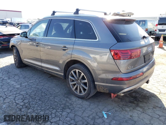 2018 Audi Q7 Premium with VIN WA1AAAF76JD013013, listed as a Copart auction lot 38242263 with 54,725 mi miles and . Bid and sale history available at DreamBid. Image 2.