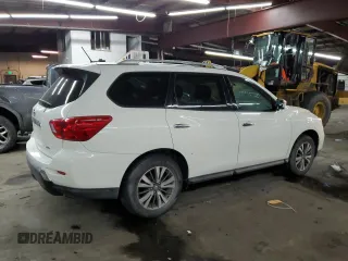 2017 Nissan Pathfinder S with VIN 5N1DR2MM3HC690476, listed as a Copart auction lot 89148845 with 63,624 mi miles and Salvage title. Bid and sale history available at DreamBid. Image 3.