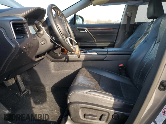 2017 Lexus RX with VIN 2T2BZMCA0HC061887, listed as a Copart auction lot 47530385 with 89,510 mi miles and Salvage Title. Bid and sale history available at carsss.com. Image 7.