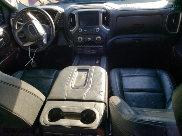 2020 GMC Sierra 1500 Denali with VIN 1GTU9FED3LZ324906, listed as a Copart auction lot 72769324 with 0 mi miles and Salvage Title. Bid and sale history available at carsss.com. Image 8.