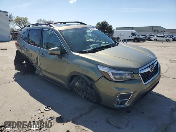 2021 Subaru Forester Limited with VIN JF2SKASC9MH421529, listed as a Copart auction lot 49187315 with 50,646 mi miles and Salvage Title. Bid and sale history available at carsss.com. Image 4.