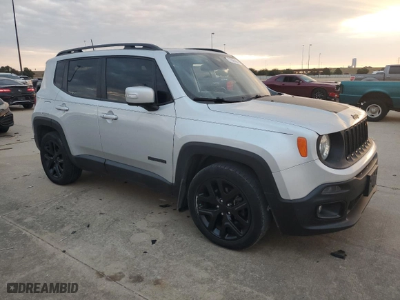 2018 Jeep Renegade Latitude with VIN ZACCJABB3JPH39941, listed as a Copart auction lot 77005484 with 102,445 mi miles and Salvage Title. Bid and sale history available at carsss.com. Image 4.