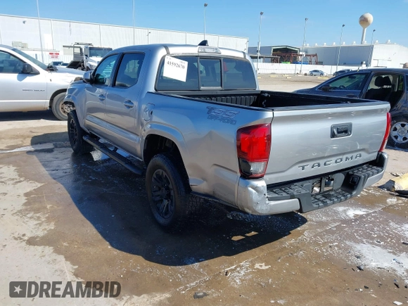 2021 Toyota Tacoma SR with VIN 3TYAX5GN0MT020061, listed as a IAAI auction lot 41592670 with 18,862 mi miles and . Bid and sale history available at DreamBid. Image 3.