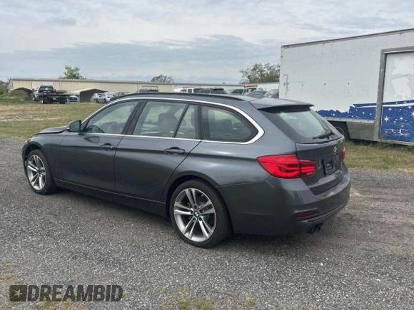 2017 BMW 3 Series 330i xDrive with VIN WBA8K3C38HA022948, listed as a Copart auction lot 46306855 with 34,232 mi miles and Clean Title. Bid and sale history available at carsss.com. Image 3.