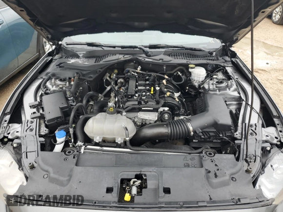 2022 Ford Mustang EcoBoost with VIN 1FA6P8TH9N5150100, listed as a Copart auction lot 55800095 with 21,996 mi miles and Salvage Title. Bid and sale history available at DreamBid. Image 12.